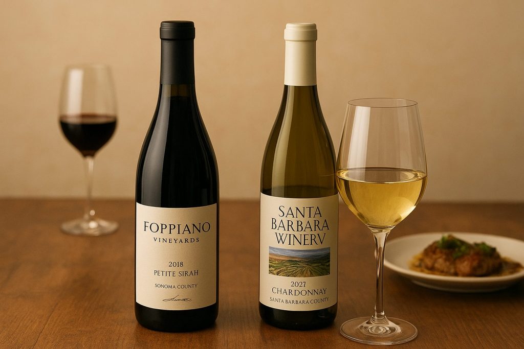 Californian wine dinner